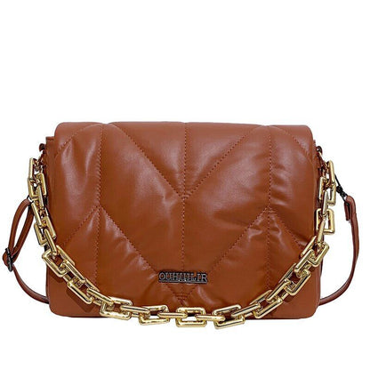 Winter Padded Bags Women Cotton Shoulder Bag Women Crossbody Pack