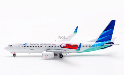 JC Wings Garuda Indonesia B737-800 PK-GFT SUKSESKANVAKSINASI 1/400 Plane Model
