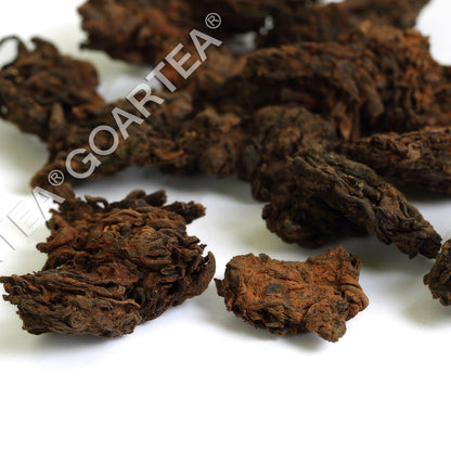 GOARTEA 2005 250g Supreme Yunnan Ripe Puerh Tea Natural Tuo Head Pu'er Tea-
