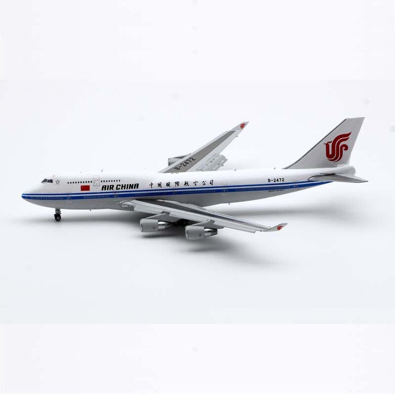 JC WINGS Air China For Boeing B747-400 B-2472 Flaps Down 1/400 Aircraft Model