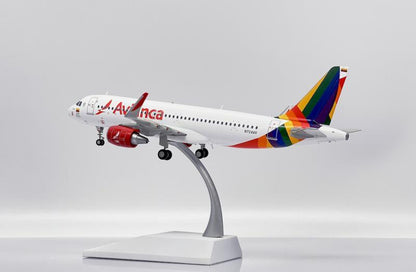 1:200 JC Wings Avianca AIRBUS A320 Passenger Airplane Diecast Aircraft Model