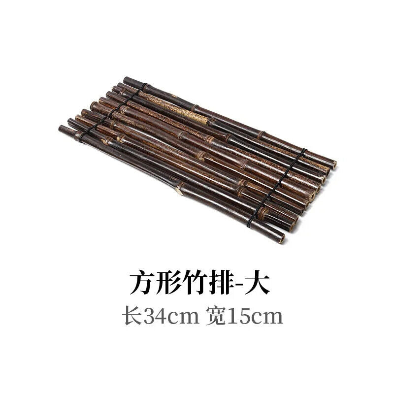 Bamboo Crafts Sushi Plates Japanese Korean Restaurant Sashimi Trays Dishes Decor