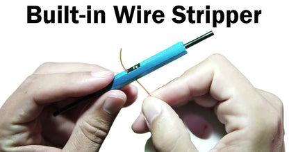 Wire Wrap Tool for 30-Gauge Wire - Strips, Wraps, and Unwraps