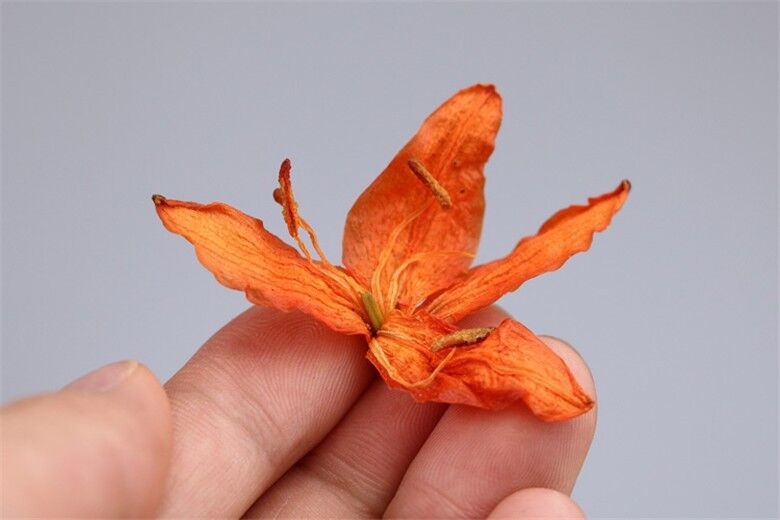 Pure Lily Scented Tea 200g Premium Nature Lilies Cake Green Blooming Flower Tea