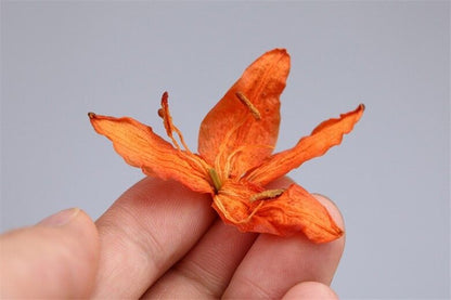 Pure Lily Scented Tea 200g Premium Nature Lilies Cake Green Blooming Flower Tea