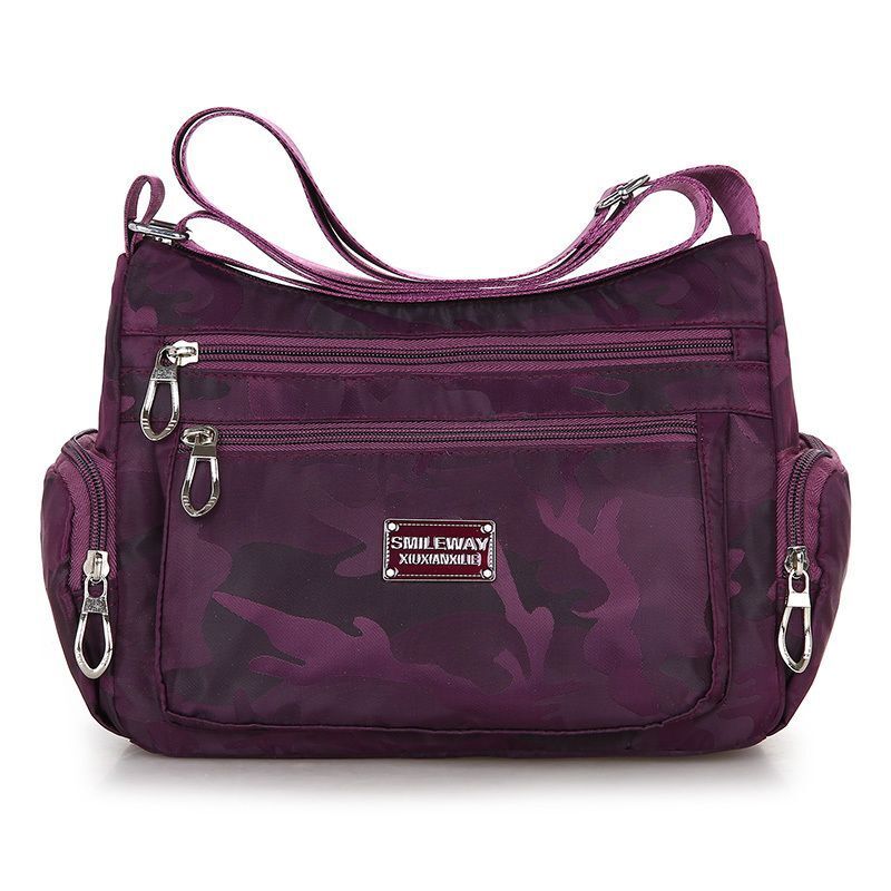 Camouflage Shoulder Messenger Bag Waterproof Nylon Oxford Crossbody Handbags 1PC