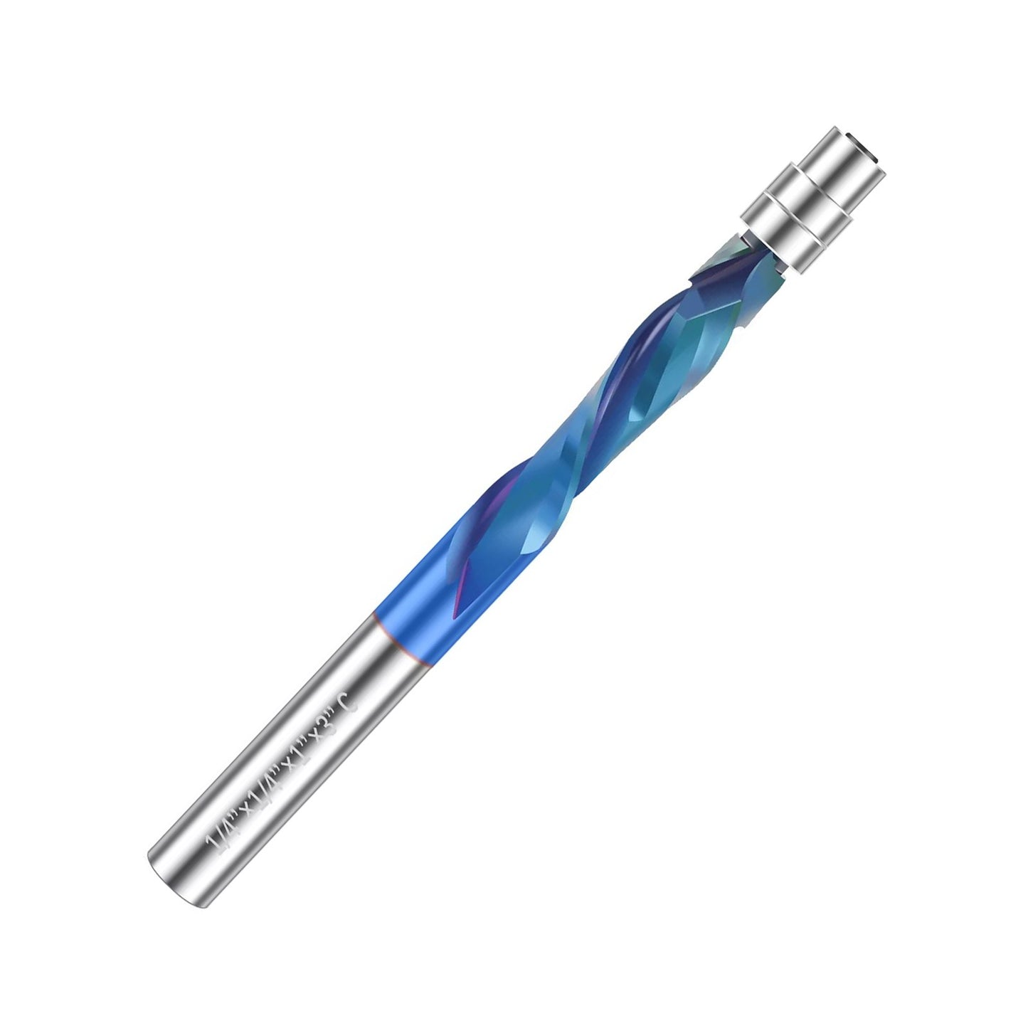 1/4'' Shank Compression Cutter Router Bit Solid Carbide Flush Trim Bit A