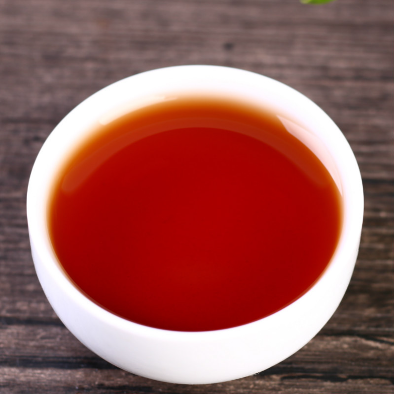 357g Yunnan Menghai Pu'er Tea Le Xing Xiang Cakes Ripe Tea Cake Pu'er Aged Tea