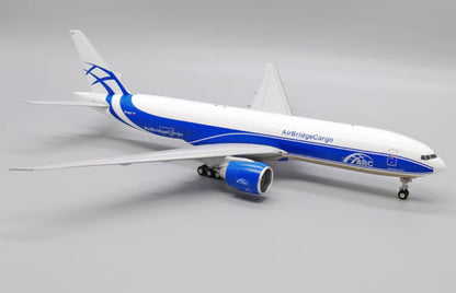 1:200 32CM JC WINGS AirBridgeCargo BOEING 777-200LRF Airplane Diecast Model