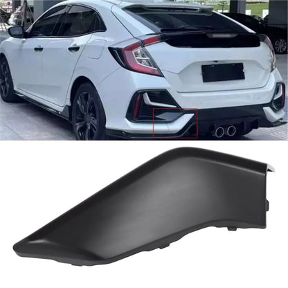 Rear Bumper Tow Hook Cover Cap Replace Kits For Honda Civic Hatchback 2016-21