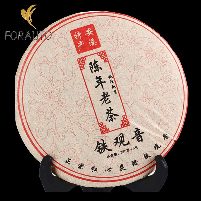 350g Chinese Roast Tieguanyin Oolong Tea Tie Guan Yin Cake Baked Wulong Tea
