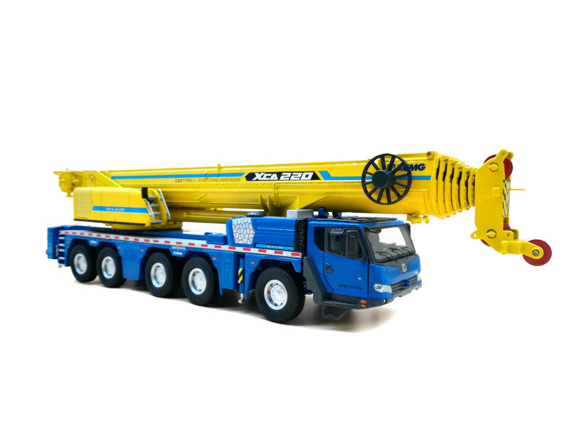 1:50 XCMG XCA220 All Terrain Crane Construction Machine Vehicles Diecast Model