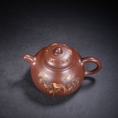 Chinese Yixing Zisha Clay Handmade Exquisite Teapot（乳鼎 底款：王寅春）