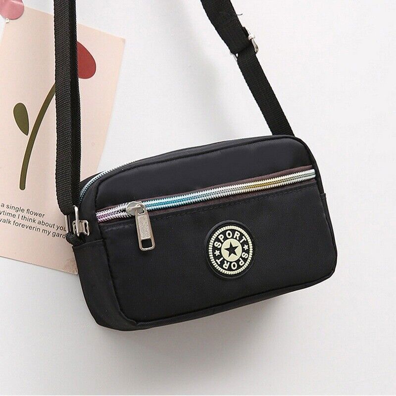 Women Handbag Ladies Luxury Square Messenger Nylon Crossbody Canvas Shoulder Bag