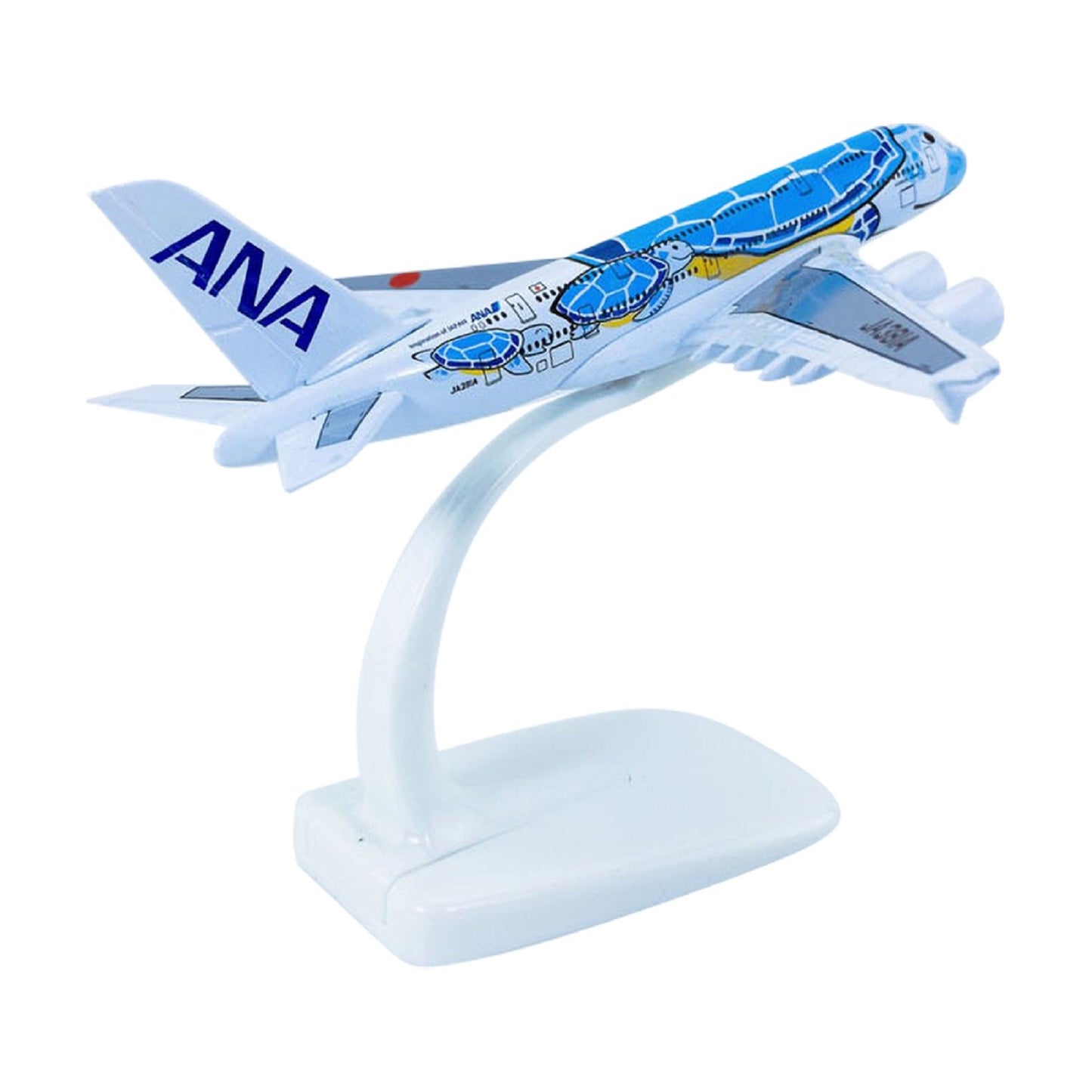 1/500 Scale Aircraft ANA sea turtle painting A380 Alloy Plane Model Display Gift