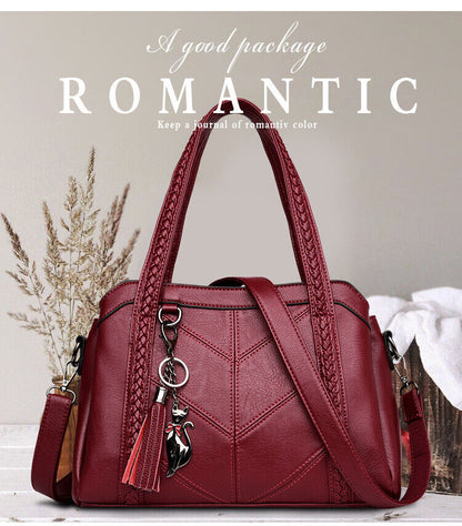 Female Shoulder Bag Handbag Daily Tote Ladies Leather Crossbody Bag Women's Bag