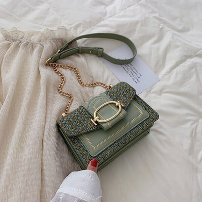 Shoulder Bags Women Lady Handbags and Purses Chain Crossbody Bags