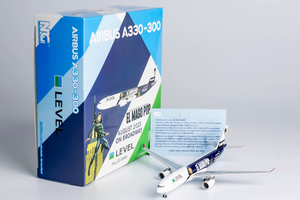 1:400 NG MODEL LEVEL AIRBUS A330-300 Passenger Airplane Diecast Aircraft Model
