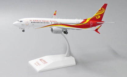 1:200 JC Wings Hainan Airlines B737 Max8 Passenger Plane Diecast Aircraft Model