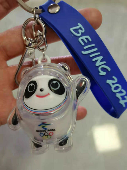 Bing Dwen Dwen Key Chain Gift 2022 Beijing Winter Olympic Games Mascot