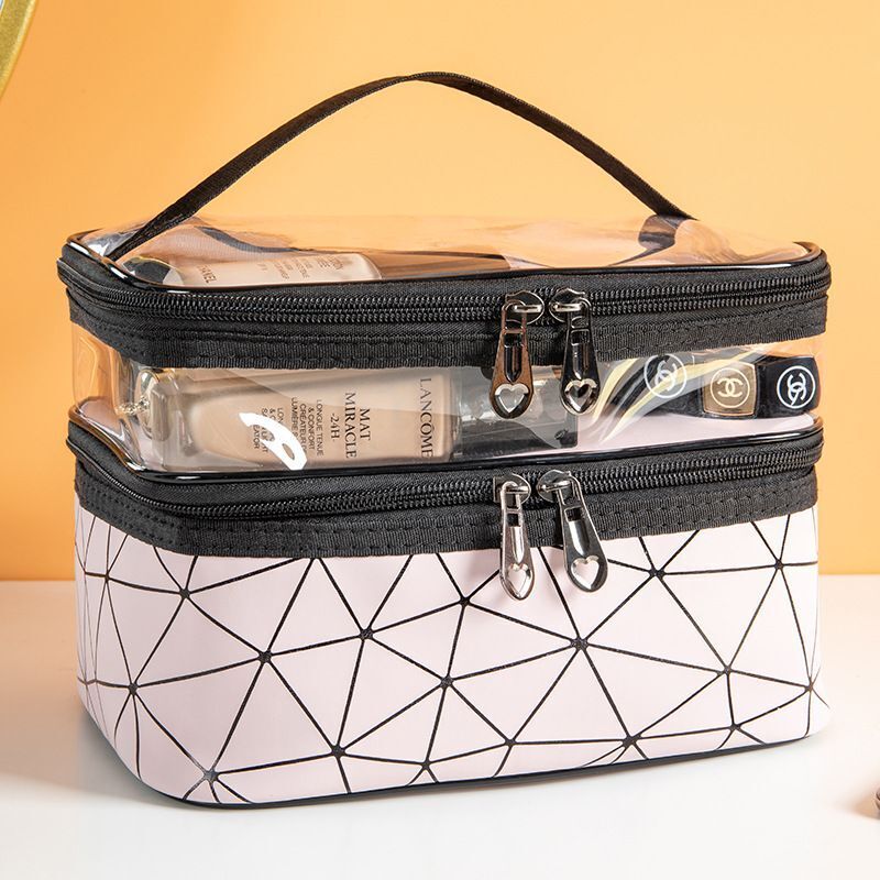 Multifunction Travel Clear Makeup 1PC Cosmetic Bag Toiletries Waterproof Storage