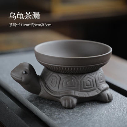 Purple Sand Filter Screen Tea Partition Yixing Tea Set Accessories Tea Cup