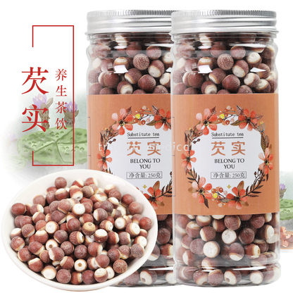 Chinese Herbal Tea 芡实 500g 广东肇庆鸡头米欠实干货 Gorgon fruit Gordon Euryale Seed