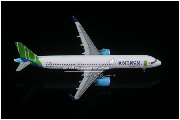 1:400 JC Wings BAMBOO AIRWAYS AIRBUS A321NEO Passenger Airplane Diecast Model
