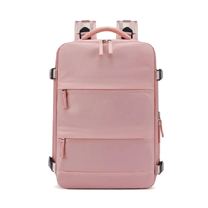 Women Backpack 15.6inch Girl School Backpack Shoe Bag Travel Backpack