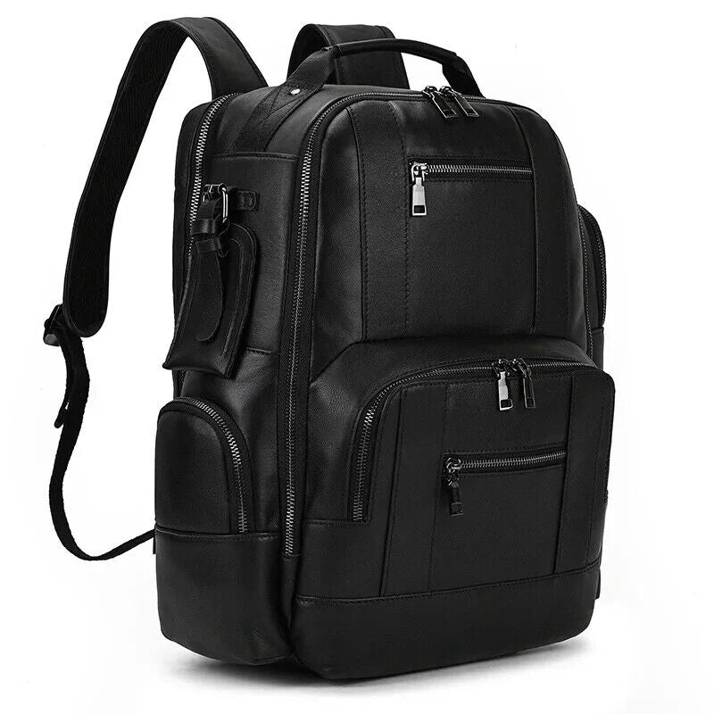 Bags Men's Backpack Backpack Travel Backpack School Bag Men Leather Daypack