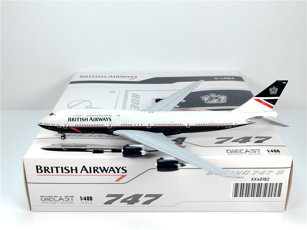 1:400 JC Wings BRITISH AIRWAYS BOEING B747-8i Passenger Airplane Diecast Model