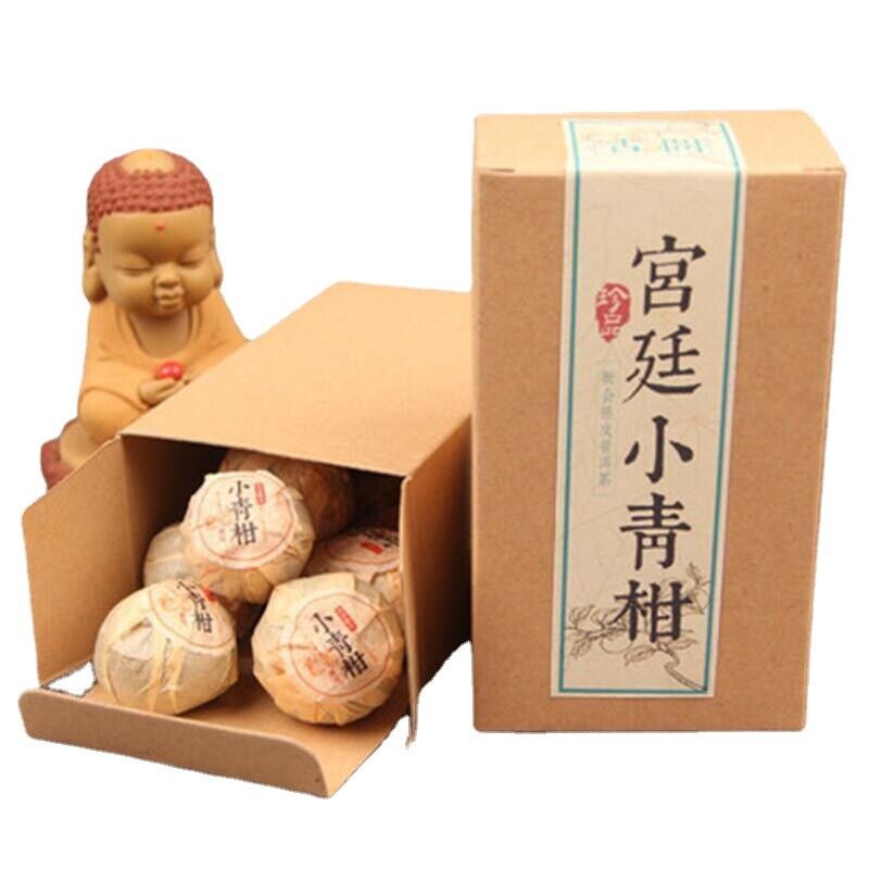 Yunnan Puerh Tea Xinhui Citrus Puer Tea Small Green Citrus 100g Pu Er Cooked Tea
