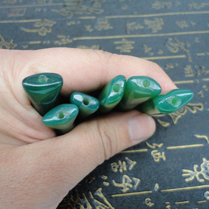 Natural Brazil agate jade bamboo filter cigarette holder washable 1pc