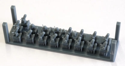 SH700042 1/700 Modern US Navy Phalanx CIWS for Vessels (17set) 3D Printing