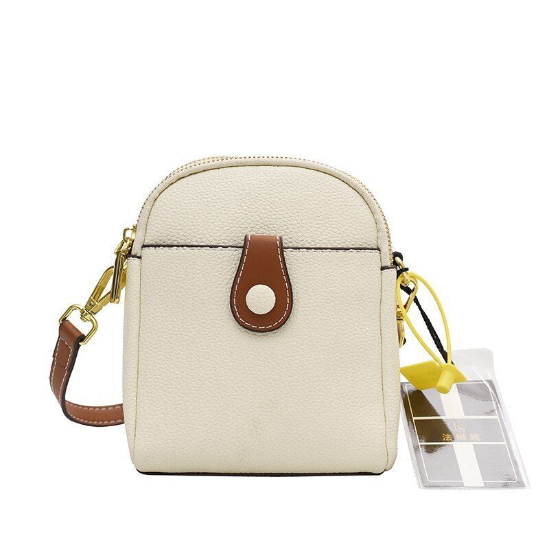 Genuine Cow Leather Bags Mini Messenger Bag Handbags Purse Small Shoulder Purse