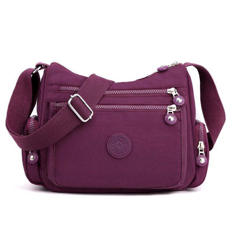 Messenger Bag Causal Women Shoulder Bag Nylon Crossbody Shoulder Bag Polyester