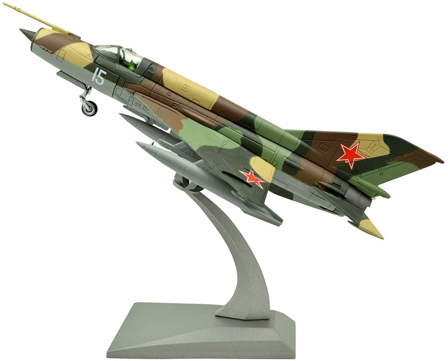 1:72 MiG-21 Fighter Attack Metal Airplane Model,Soviet Union,Diecast Plane