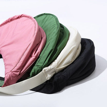 Portable Shoulder Bag Nylon Cloth Padded Crossbody Bags Purse Handbags Messenger