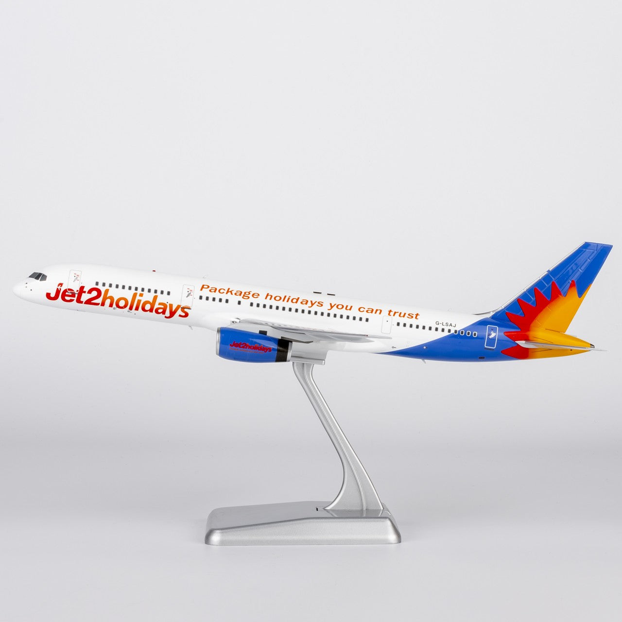 1:200 NGmodels Jet2 Boeing 757-200 G-LSAJ Passenger Airplane Diecast Plane Model