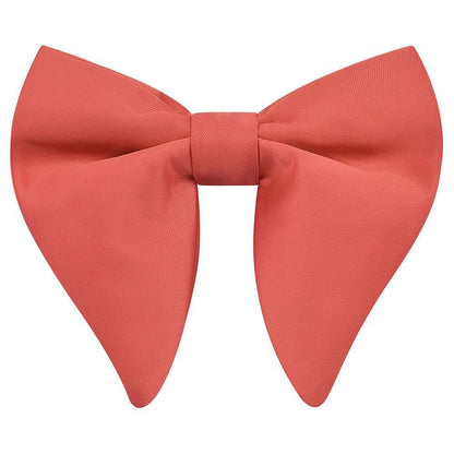 Men Bow Tie Silk Polyester Classic For Party Wedding Big Bowknot Casual Neckties