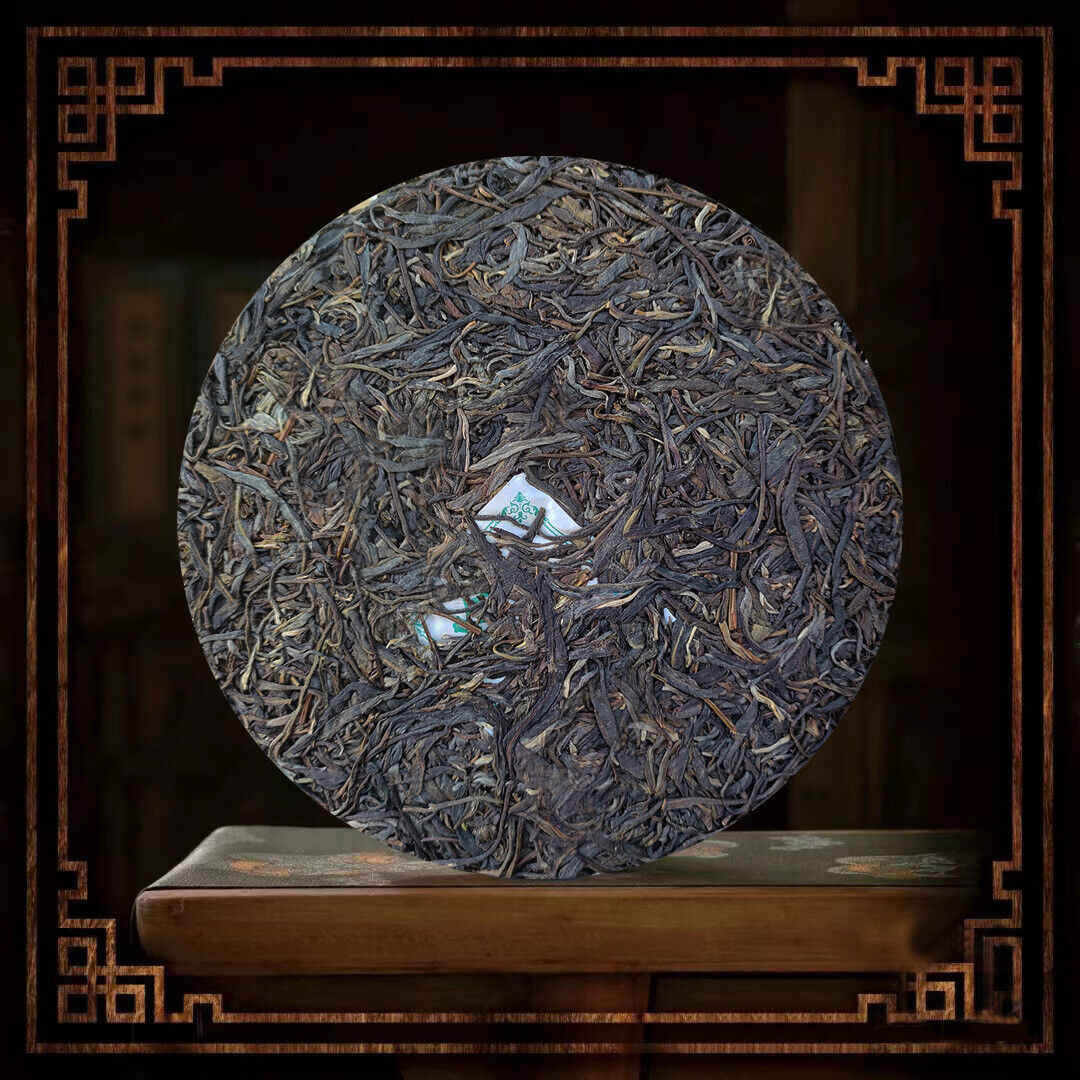 Mengla-Yiwu Tea Rare Jiao Mu Character End Soft Pu'er Raw Tea 357g/12.59oz