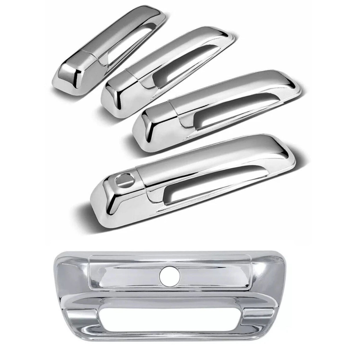 Door Handle & Tailgate Covers perfectly match the chrome effect for Dodge Ram