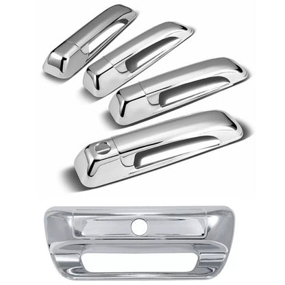 Door Handle & Tailgate Covers perfectly match the chrome effect for Dodge Ram