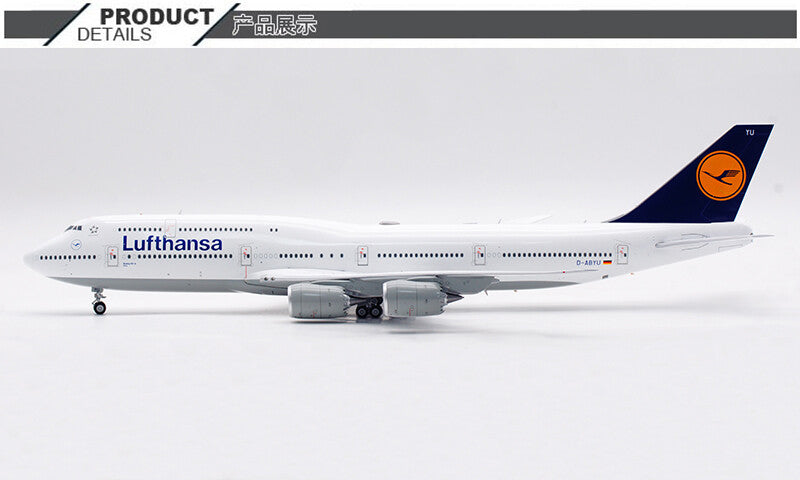 1:200 SQ Wings Lufthansa Boeing 747-8 D-ABYA Passenger Airplane Diecast Model