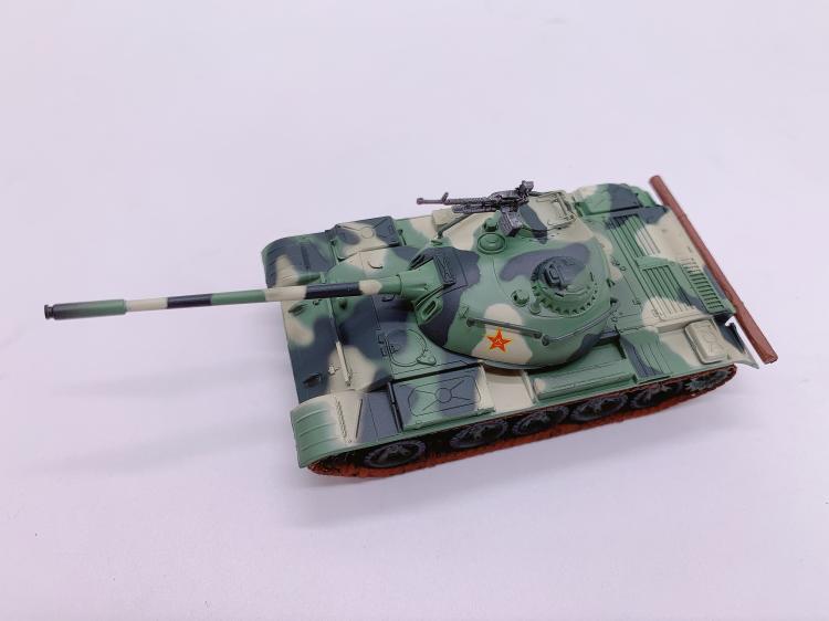 China T-59 w/ 2 soldiers 1/72 FINISHED MODEL TANK 3R