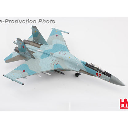 HM 1/72 Russian Air Force Su35S Side Guard E Fighter Model Red 07 Syria