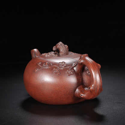 Chinese Yixing Zisha Clay Handmade Exquisite Teapot