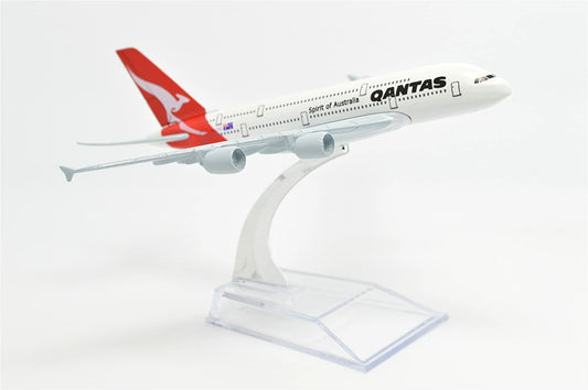 1:400 16cm Air Bus A380 Qantas Metal Airplane Model Plane Toy Plane Model