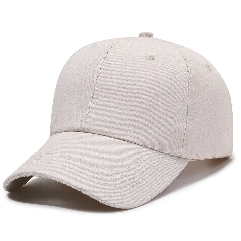 Sun Hat Men Outdoor Sunshade Trucker Hats Baseball Caps Peaked Cap Solid Trendy