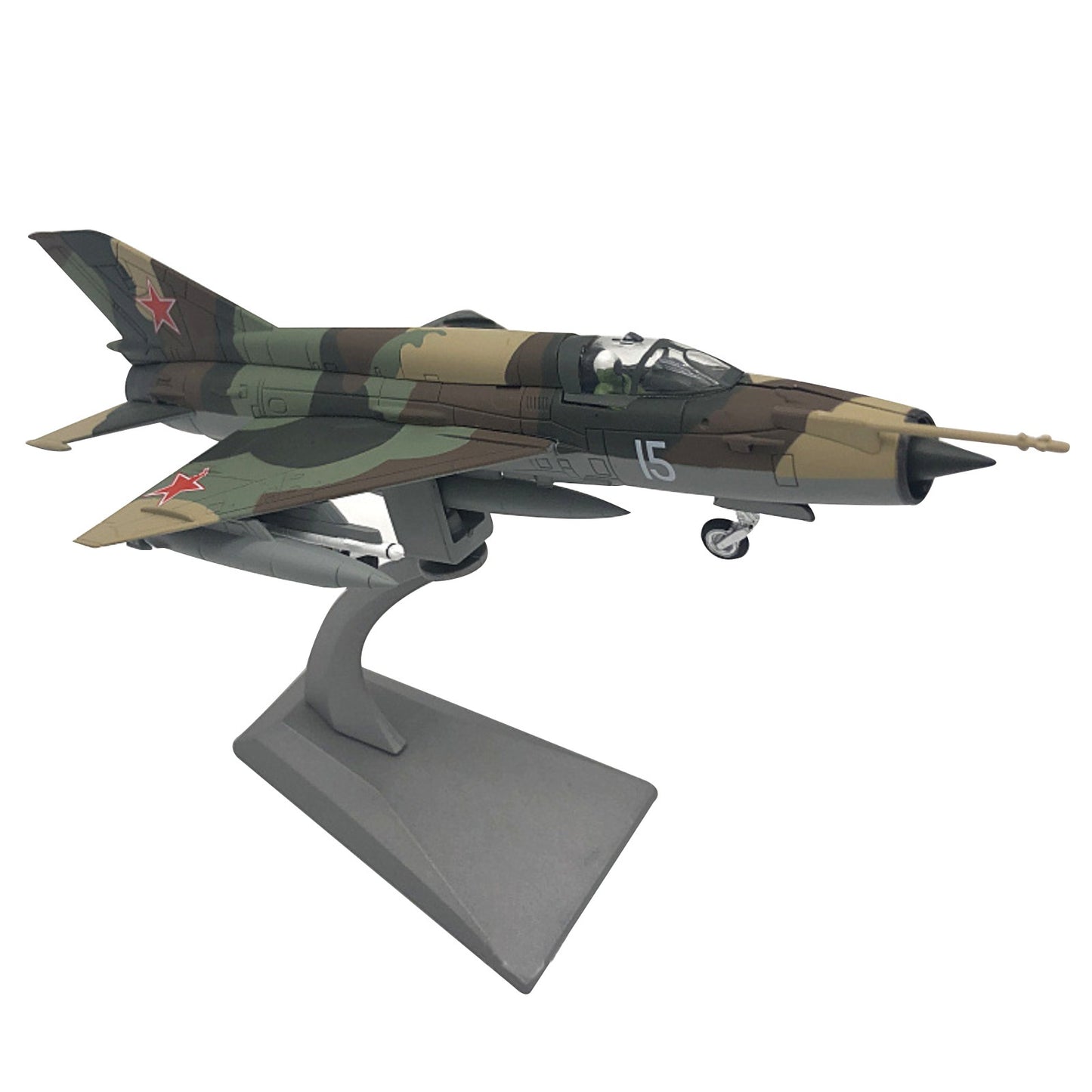 1/72 Soviet Classic Fighter Mig-21 MiG 21 Alloy Military Aircraft Plane Model